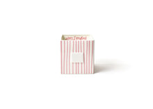 Load image into Gallery viewer, Pink Skinny Stripe Medium Mini Nesting Cube
