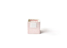 Load image into Gallery viewer, Pink Small Dot Small Mini Nesting Cube
