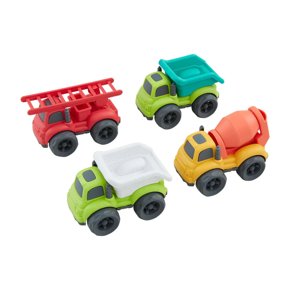Mini Wheat Straw Toy Cars