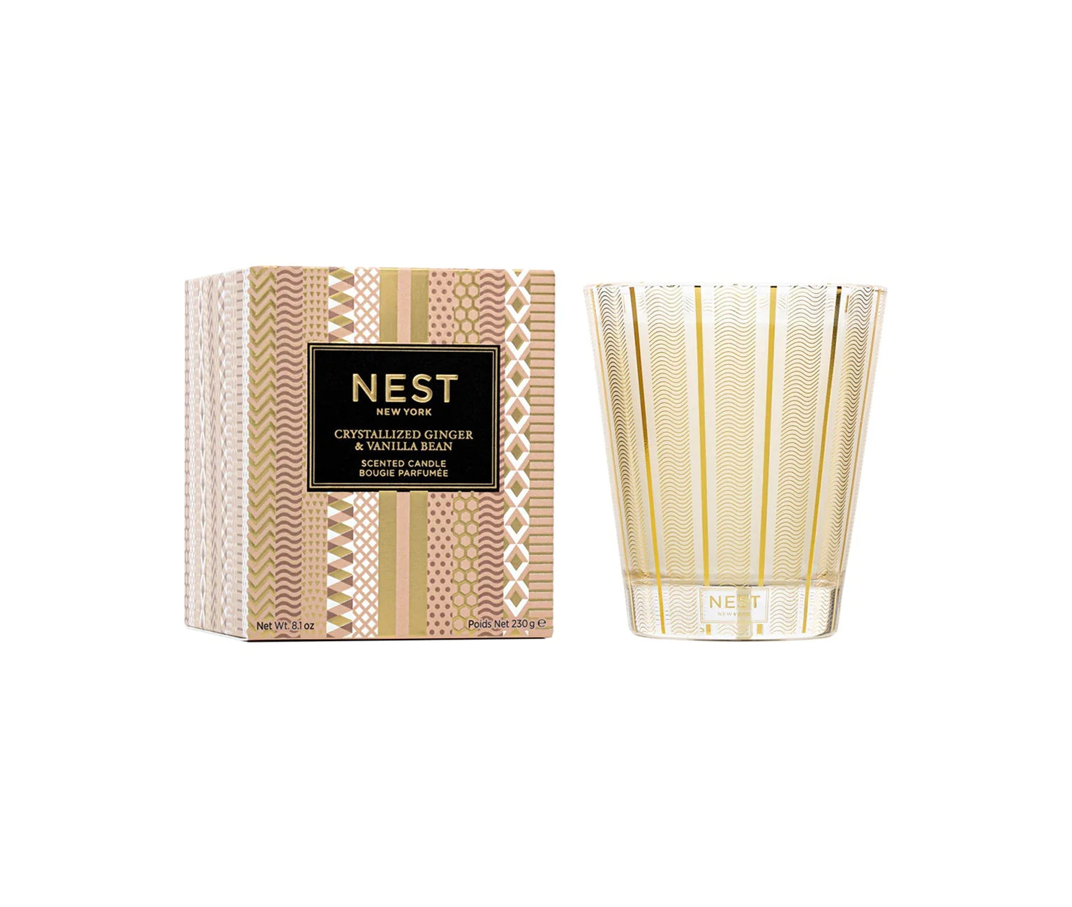 Nest Crystallized Ginger & Vanilla Bean Classic Candle - Thumbnail 2