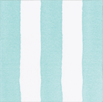 Load image into Gallery viewer, Cafe Stripe Aqua Napkins
