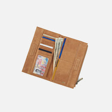 Load image into Gallery viewer, Jill Large Bifold Wallet Buffed Leather | Whiskey
