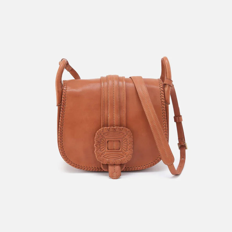 Kiva Large Crossbody - Washed Leather | Harvest Wheat