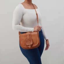 Load image into Gallery viewer, Kiva Large Crossbody - Washed Leather | Harvest Wheat
