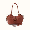 Foundery Small Tote Washed Leather | Kindling Brown