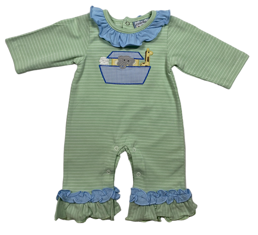 Noah's Ark Girls Romper