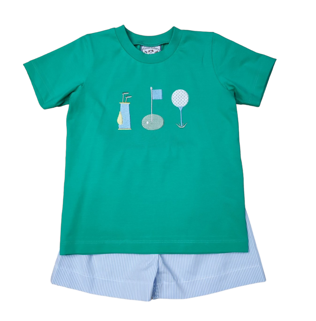 Hole In One Boys Short Set