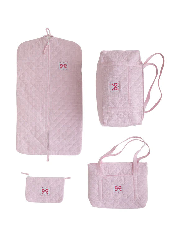 Quilted Luggage - Bow