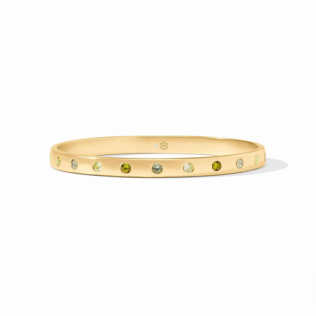 Rainbow Bangle - Shades of Jade