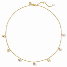 Load image into Gallery viewer, Rainbow Delicate Charm Necklace - Shades of Jade
