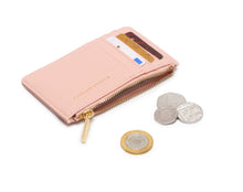 Load image into Gallery viewer, Card Purse - Blush - Saffiano
