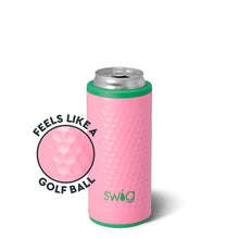 Load image into Gallery viewer, Swig Azalea Golf Ball Skinny Can Cooler
