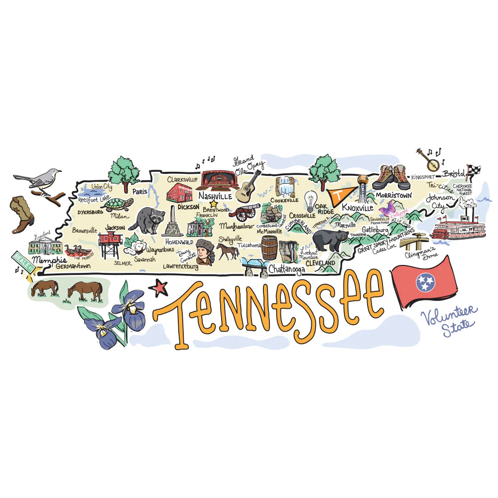 Tennessee Mega Mug 40oz