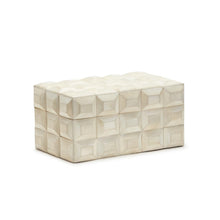 Load image into Gallery viewer, Panels 3D Covered Box-MDF/Bone
