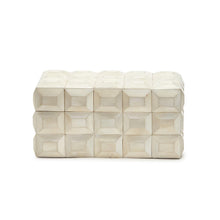 Load image into Gallery viewer, Panels 3D Covered Box-MDF/Bone
