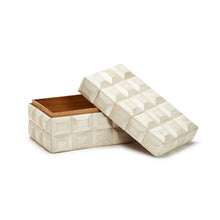 Load image into Gallery viewer, Panels 3D Covered Box-MDF/Bone
