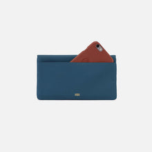 Load image into Gallery viewer, Hobo Lumen Continental Wallet - Peacock Feather
