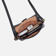 Load image into Gallery viewer, Austin Flap Crossbody - Pebbled Leather | Black
