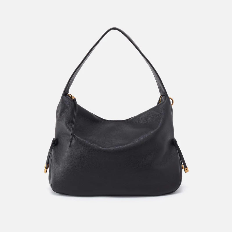 Kori Hobo - Pebbled Leather | Black