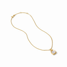 Load image into Gallery viewer, Sahara Solitaire Necklace | Iridescent Clear Crystal
