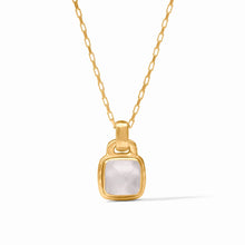 Load image into Gallery viewer, Sahara Solitaire Necklace | Iridescent Clear Crystal
