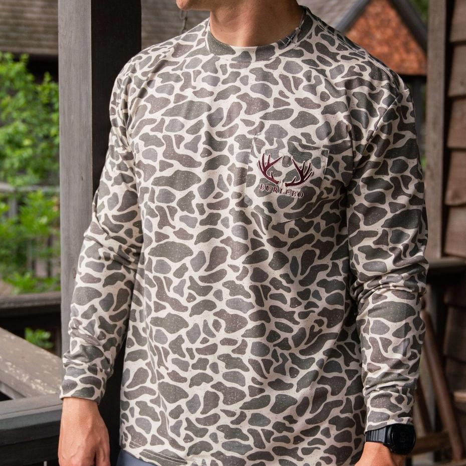 Classic Deer Camo Long Sleeve Shirt