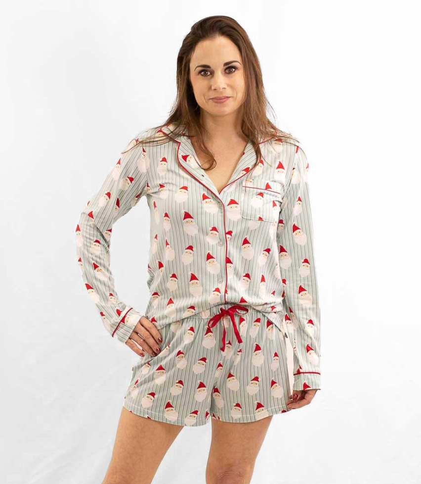 Jolly Santa Sleep Shorts