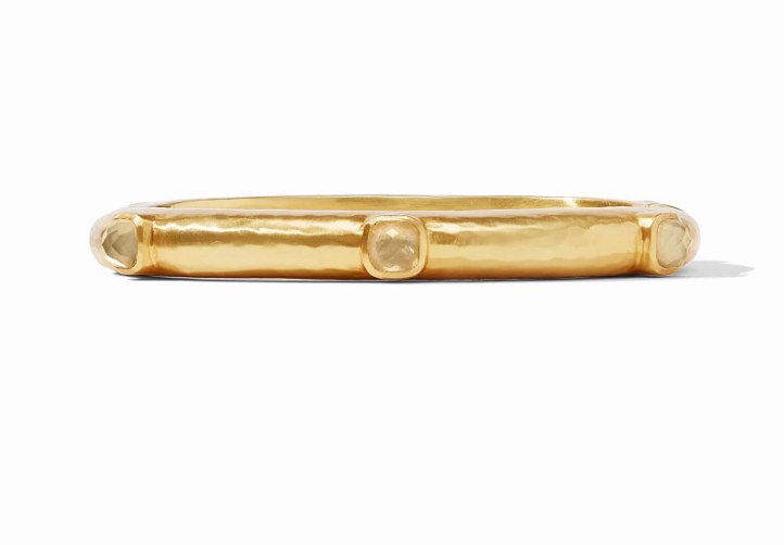 Catalina Hinge Bangle Iridescent Champagne