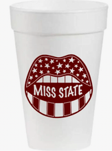 Load image into Gallery viewer, Pink Machine Collegiate Foam Cups
