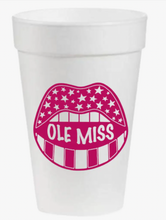 Load image into Gallery viewer, Pink Machine Collegiate Foam Cups
