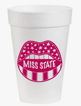 Load image into Gallery viewer, Pink Machine Collegiate Foam Cups
