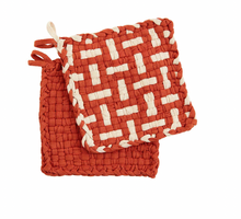 Load image into Gallery viewer, Terra Woven Pot Holder Set
