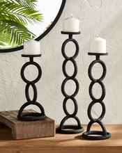 Load image into Gallery viewer, Chain Link Candlestick
