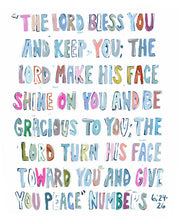 Load image into Gallery viewer, Numbers 6:24-26 Print

