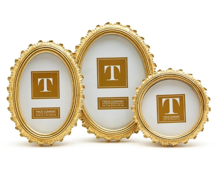 Gold Falcate Frame