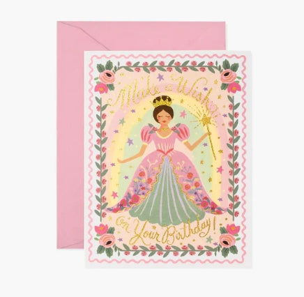 Princess Birthday Card