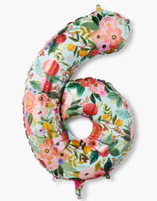 Load image into Gallery viewer, Garden Party Numbered Foil Balloon
