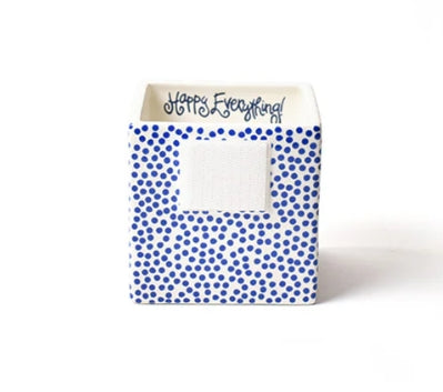 Indigo Small Dot Small Mini Nesting Cube