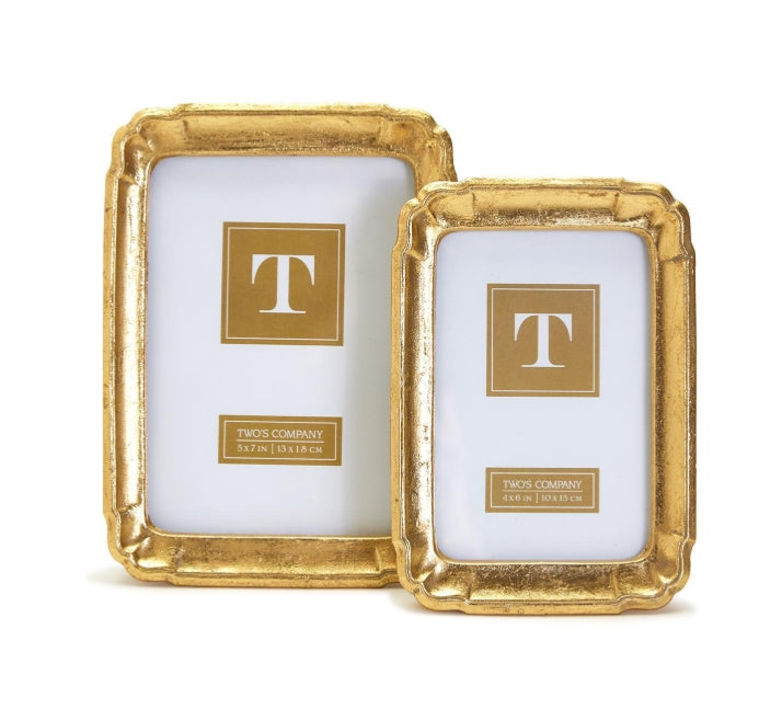 Bonheur Gold Leaf Frames