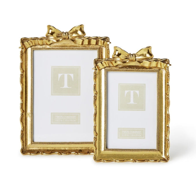 Gold Frames with Accent Bow