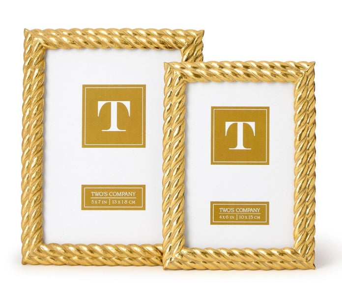Gold Double Rope Frame