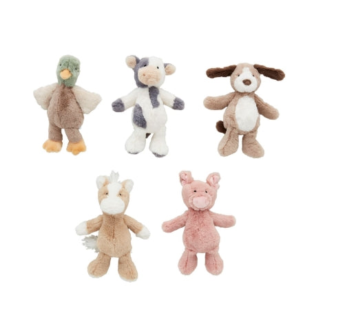 Farm Plush Rattles