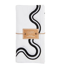 Load image into Gallery viewer, Mudpie Squiggly Napkin Sets
