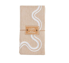 Load image into Gallery viewer, Mudpie Squiggly Napkin Sets
