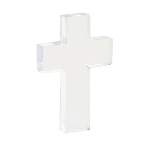Mudpie Clear Resin Crosses