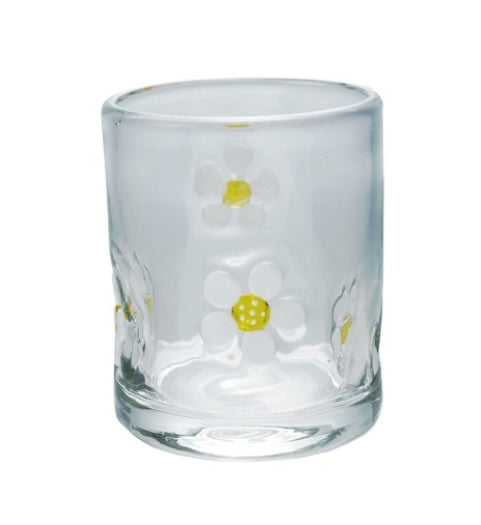 Daisy Drinking Glass