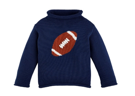 Football Rollneck Sweater