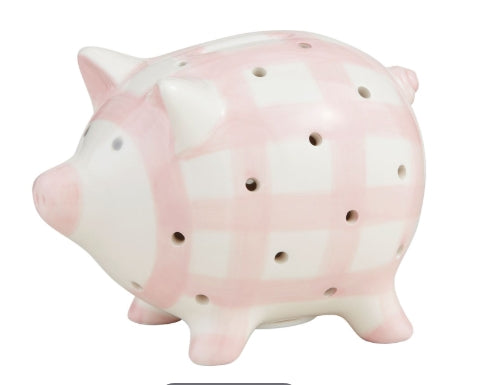 Pink Light Up Piggy Bank