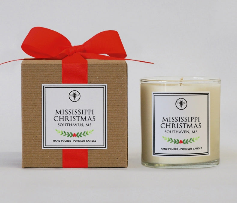 Mississippi Christmas Candles