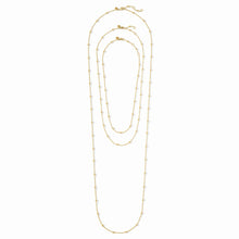 Load image into Gallery viewer, Solara Delicate Station Necklace - Gold
